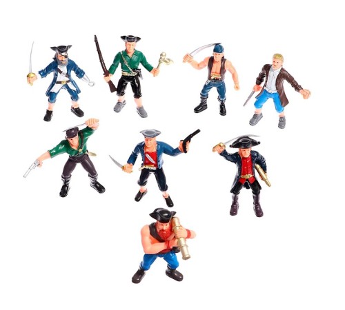 Набор фигурок «Пираты», 8 шт.