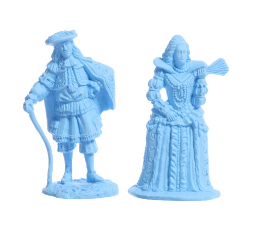 Набор фигурок «Мушкетёры и королевский двор», 10 шт.