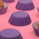 Форма для выпечки кексов бумажная UPAK LAND, 3.5×2 см, одноразовая, фиолетовая