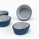 Форма для выпечки кексов бумажная UPAK LAND, 3.5×2 см, одноразовая, синяя