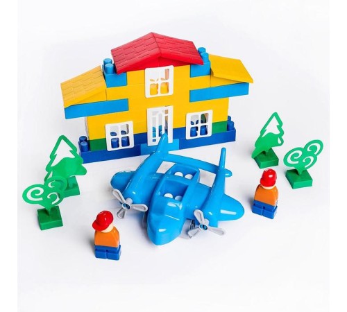 Конструктор «Моя авиация: Аэропорт», 56 деталей