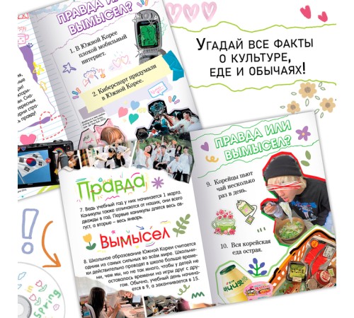 Книга «Правда или ложь. 24 факта о Корее», А5, Аниме