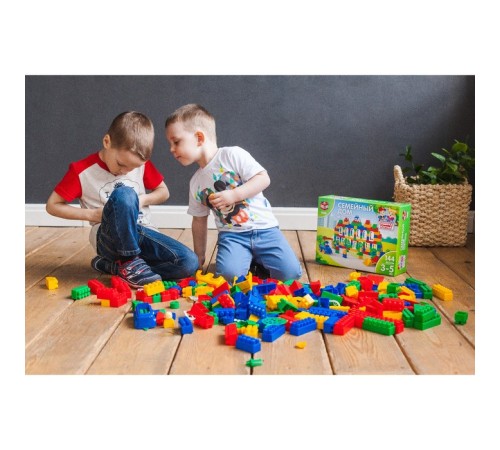 Конструктор «Мой город: Семейный дом», 144 детали