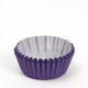 Форма для выпечки кексов бумажная UPAK LAND, 3.5×2 см, одноразовая, фиолетовая