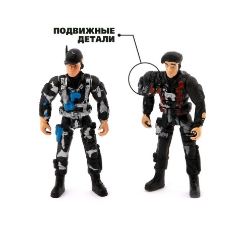 Набор солдатиков «Борцы», 3 шт., с аксессуарами, МИКС