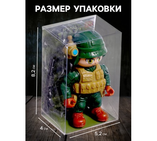 Фигурка - игрушка для мальчика «Солдат», МИКС