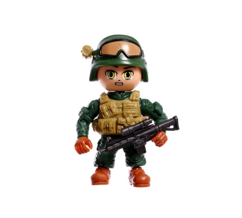 Фигурка - игрушка для мальчика «Солдат», МИКС