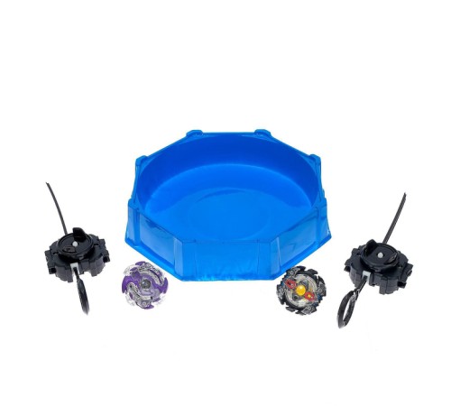 Волчки ULTRA SPIN MAX, набор 2 шт., с устройством запуска и ареной, цвет МИКС