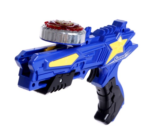 Набор волчков с запуском «Гиро бластер», 2 волчка, бластер