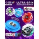 Волчки ULTRA SPIN, набор 4 шт., с устройством запуска и ареной