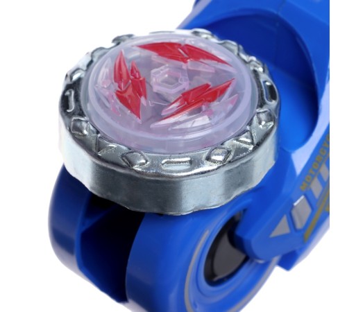 Волчки «Мото файтер», набор 2 шт., с устройством запуска, световые эффекты