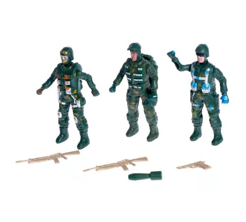 Набор солдатиков «Спецназ», 3 шт.