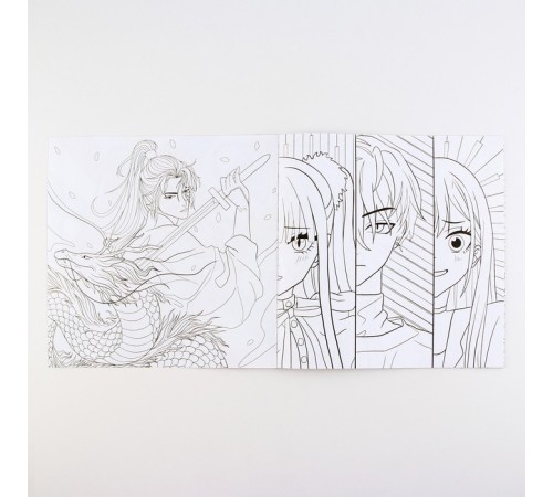 Раскраска-антистресс «Мир Аниме»