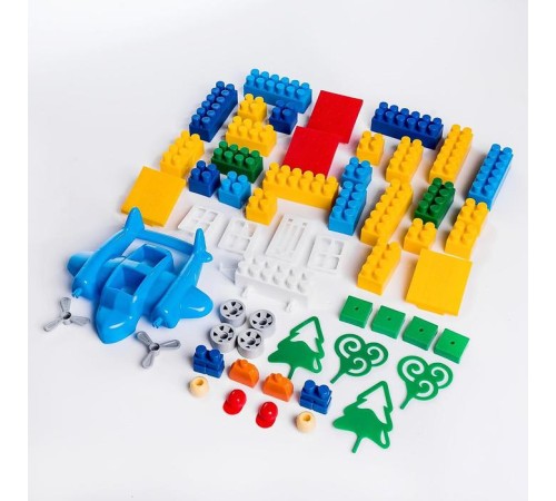 Конструктор «Моя авиация: Аэропорт», 56 деталей