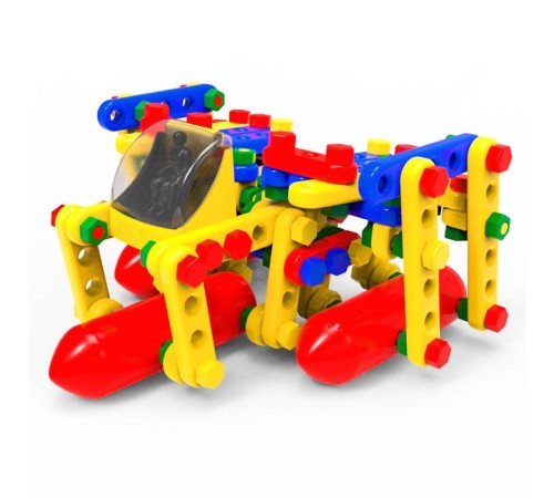 Конструктор пластиковый «Большое путешествие», 5 в 1, 267 деталей