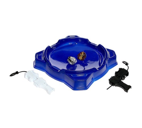 Волчки для батлов ULTRA SPIN, набор 2 шт., с устройством запуска м и ареной