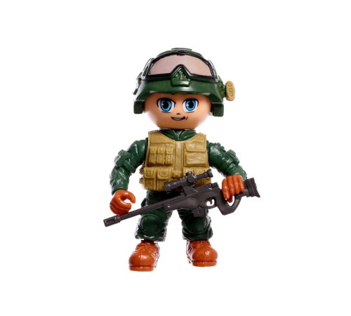 Фигурка - игрушка для мальчика «Солдат», МИКС