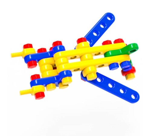 Конструктор пластиковый «Авиагруппа», 5 в 1, 121 деталей