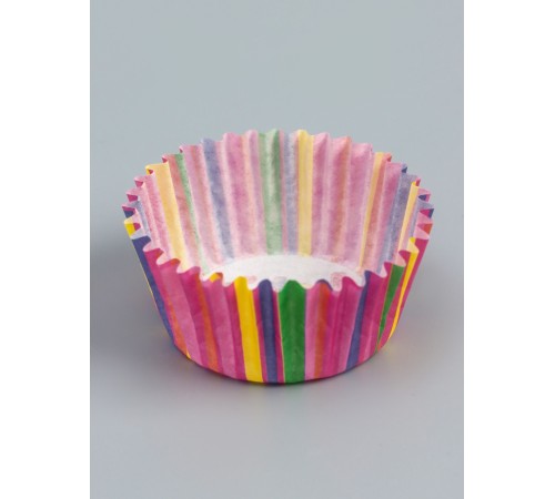 Форма для выпечки кексов бумажная UPAK LAND «Вечеринка», 3.5×2 см, одноразовая, разноцветная