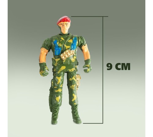 Набор солдатиков «Спецназ», 4 штуки, МИКС