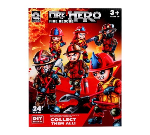 Фигурка - игрушка для мальчика «Пожарный», МИКС