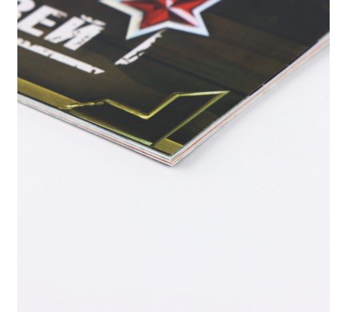 Анкета для друзей А5, 16 л. «23 февраля»