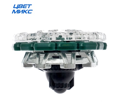 Волчок ULTRA SPIN, с устройством для запуска из двух частей, цвет МИКС