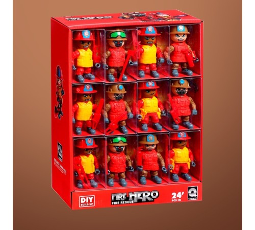 Фигурка - игрушка для мальчика «Пожарный», МИКС