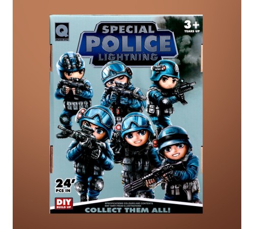 Фигурка - игрушка для мальчика «Полицейский», МИКС