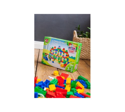Конструктор «Мой город: Семейный дом», 144 детали