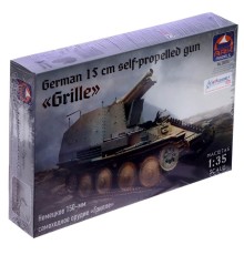 Сборная модель-танк «Немецкое 150-мм самоходное орудие Грилле», Ark Modelis, 1:35, (35014)
