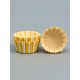 Форма для выпечки кексов бумажная UPAK LAND «Калейдоскоп», 3.5×2 см, одноразовая, жёлтая