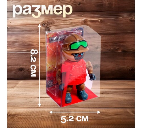 Фигурка - игрушка для мальчика «Пожарный», МИКС