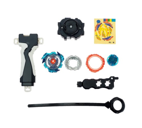 Волчок ULTRA SPIN PRO, с устройством для запуска и ручкой, цвет МИКС