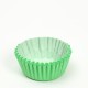 Форма для выпечки кексов бумажная UPAK LAND, 3.5×2 см, одноразовая, зелёная