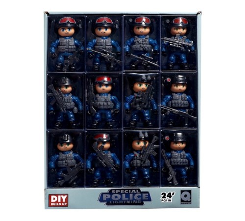 Фигурка - игрушка для мальчика «Полицейский», МИКС