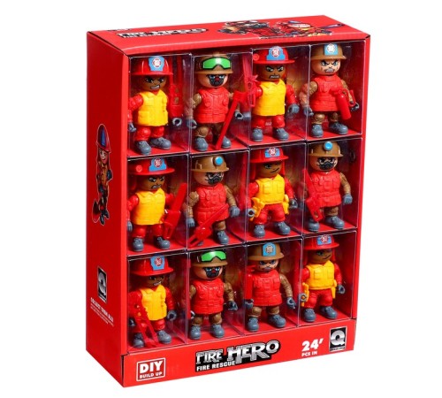 Фигурка - игрушка для мальчика «Пожарный», МИКС