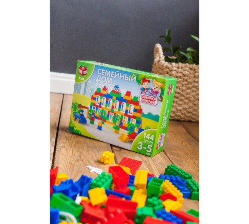 Конструктор «Мой город: Семейный дом», 144 детали