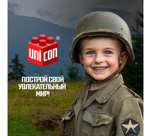 Сборная модель «Танк», 14 деталей, 6+