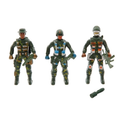 Набор солдатиков «Спецназ», 3 шт.
