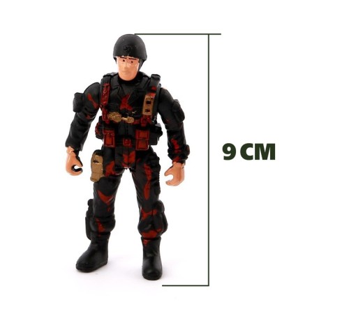 Набор солдатиков «Борцы», 3 шт., с аксессуарами, МИКС