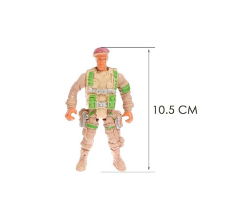 Солдатик «Спецназ», набор 6 шт.