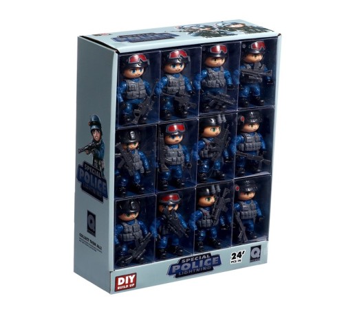 Фигурка - игрушка для мальчика «Полицейский», МИКС