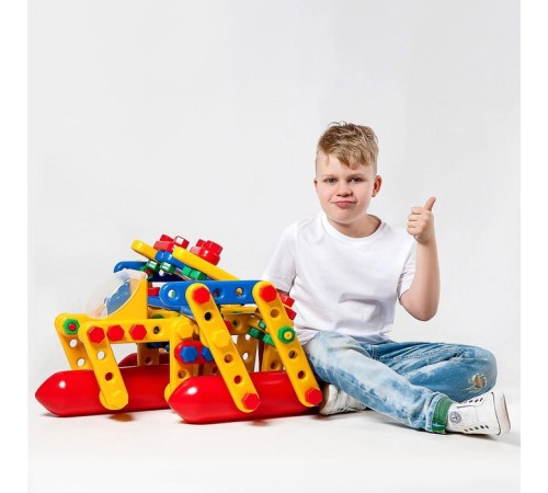 Конструктор пластиковый «Большое путешествие», 5 в 1, 267 деталей