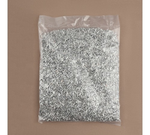 Застёжка для цепочки с шариками, d=2.3 мм, цвет серебряный