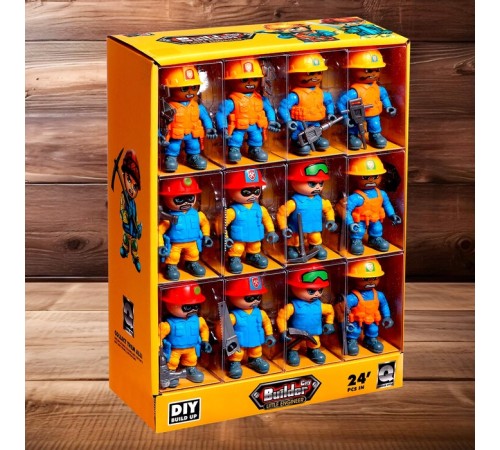 Фигурка - игрушка для мальчика «Строитель», МИКС