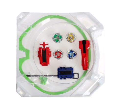 Волчки «Gyro X», набор 4 шт., с устройством запуска и ареной, цвет МИКС
