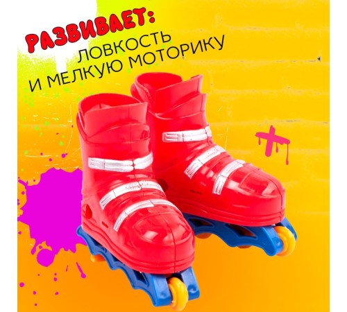 Пальчиковые роликовые коньки «Слалом», цвета МИКС